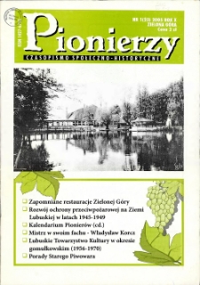 Pionierzy: czasopismo społeczno - historyczne, R.10, 2005, nr 1 (23)