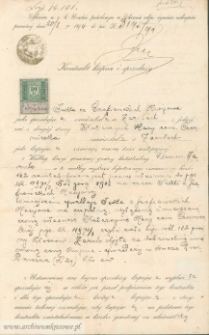 Katarzyna Czerniecka (z d. Hasij) - Kontrakt kupna i sprzedaży