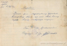 Franciszek Czerniecki - Spravka