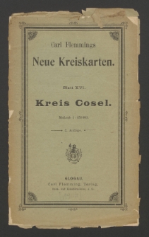 Kreis Cosel [Dokument kartograficzny]