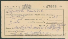 Franciszek Czerniecki - [dowód zapłaty ubezpieczenia]