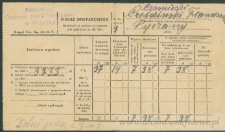 Franciszek Czerniecki - Nakaz dostarczenia świadczeń w naturze na niektóre cele publiczne za rok 1951