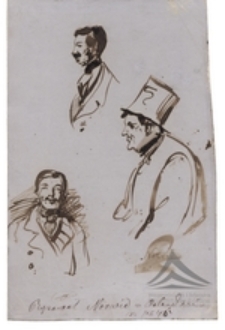 Szkice męskich popiersi