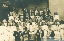 I komunia św. Stanisława Zygmunta Pańczyszyna - fotografia zbiorowa