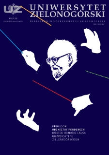 Uniwersytet Zielonogórski, 2014, nr 4/5 (kwiecień-maj)