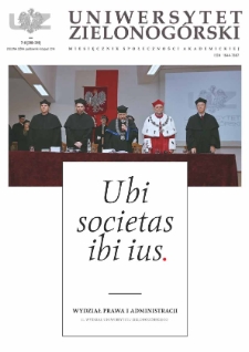 Uniwersytet Zielonogórski, 2014, nr 7/8 (październik-listopad)