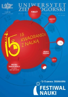 Uniwersytet Zielonog&oacute;rski, 2016, nr 4/5 (kwiecień-maj)