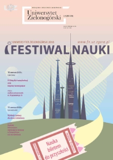 Uniwersytet Zielonogórski, 2018, nr 4/5 (kwiecień-maj)