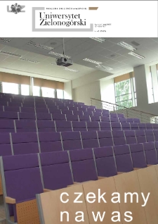 Uniwersytet Zielonogórski, 2020, nr 4/5 (kwiecień-maj)