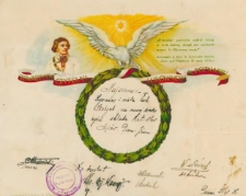 [Najszczersze życzenia i wiele łask Bożych na nowej drodze życia...]