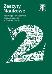 Zeszyty Naukowe Polskiego Towarzystwa Ekonomicznego w Zielonej G&oacute;rze, nr 2