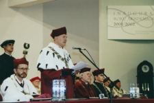 Inauguracja roku akademickiego 2001-2002 Uniwersytetu Zielonogórskiego