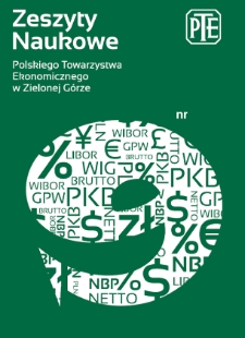 Zeszyty Naukowe Polskiego Towarzystwa Ekonomicznego w Zielonej G&oacute;rze, nr 9