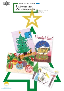 Uniwersytet Zielonogórski, 2020/2021, nr 9/1 (grudzień-styczeń)