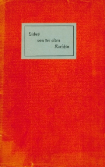 Liebes von der alten Karschin