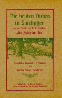 Die beiden Dubas in Swebyssen. Aus der Vorzeit von Schwiebus