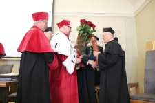 Uroczystość wręczenia tytułu doktora honoris causa Uniwersytetu Zielonogórskiego profersorowi Zbigniewowi Kowalowi (fot. 3)