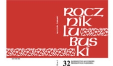 Rocznik Lubuski (t. 32, cz. 1): Dziedzictwo kulturowe Środkowego Nadodrza