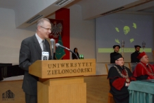 Uroczystość wręczenia tytułu doktora honoris causa Uniwersytetu Zielonogórskiego Krzysztofowi Pendereckiemu (fot. 87)