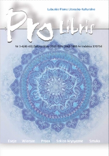 Pro Libris: Lubuskie Pismo Literacko-Kulturalne, nr 1/4 (2014)