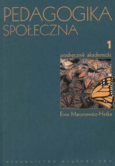 Pedagogika społeczna: podręcznik akademicki. 1 - spis treści i przedmowa
