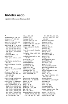 Teorie osobowości - indeks os&oacute;b