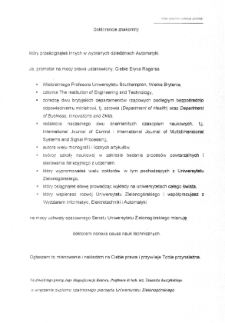 Akt nadania godności doktora honoris causa profesorowi Ericowi Rogersowi