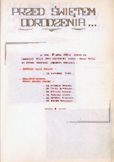 Kronika Urzędu Miasta i Gminy w Trzcielu - 1980