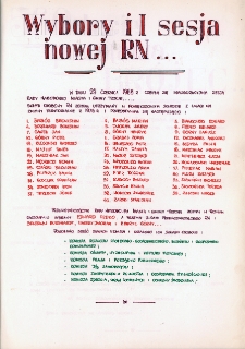 Kronika Urzędu Miasta i Gminy w Trzcielu - 1988