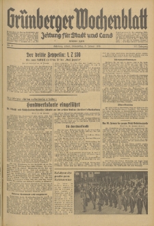 Grünberger Wochenblatt: Zeitung für Stadt und Land, No. 20. (2. Januar 1935)