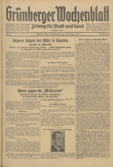 Grünberger Wochenblatt: Zeitung für Stadt und Land, No. 28. (2./ 3. Februar 1935)