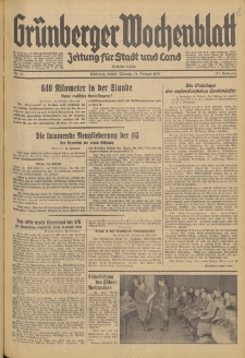 Grünberger Wochenblatt: Zeitung für Stadt und Land, No. 46. (24. Februar 1936)