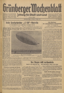 Grünberger Wochenblatt: Zeitung für Stadt und Land, No. 56. (6. März 1936)