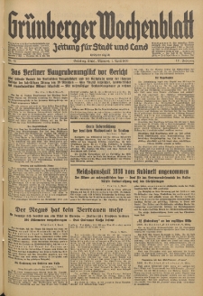 Grünberger Wochenblatt: Zeitung für Stadt und Land, No. 78. (1. April 1936)