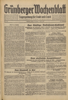 Grünberger Wochenblatt: Tageszeitung für Stadt und Land, No. 126. (2. Juni 1936)