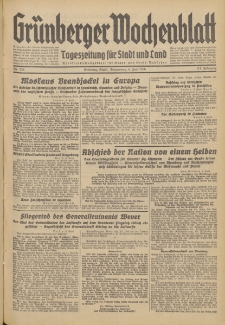 Grünberger Wochenblatt: Tageszeitung für Stadt und Land, No. 128. (4. Juni 1936)