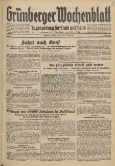 Gr&uuml;nberger Wochenblatt: Tageszeitung f&uuml;r Stadt und Land, No. 147. (26. Juni 1936)
