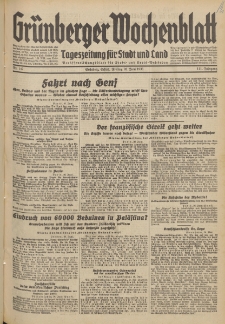 Grünberger Wochenblatt: Tageszeitung für Stadt und Land, No. 147. (26. Juni 1936)