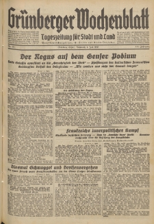 Grünberger Wochenblatt: Tageszeitung für Stadt und Land, No. 151. (1. Juli 1936)