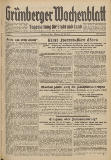 Grünberger Wochenblatt: Tageszeitung für Stadt und Land, No. 162. (14. Juli 1936)