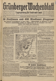 Grünberger Wochenblatt: Tageszeitung für Stadt und Land, No. 293. (15. Dezember 1936)