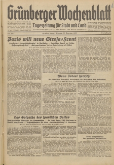 Grünberger Wochenblatt: Tageszeitung für Stadt und Land, No. 300. (23. Dezember 1936)