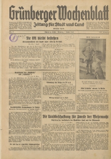 Grünberger Wochenblatt: Zeitung für Stadt und Land, No. 77. (1. April 1935)