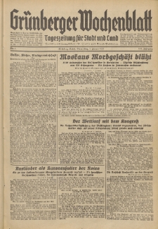 Grünberger Wochenblatt: Tageszeitung für Stadt und Land, No. 5. (7. Januar 1937)