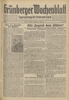 Grünberger Wochenblatt: Tageszeitung für Stadt und Land, No. 59. (11. März 1937)