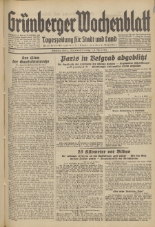 Grünberger Wochenblatt: Tageszeitung für Stadt und Land, No. 77. (3./4. April 1937)