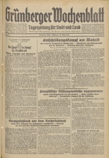 Grünberger Wochenblatt: Tageszeitung für Stadt und Land, No. 58. (10. März 1937)