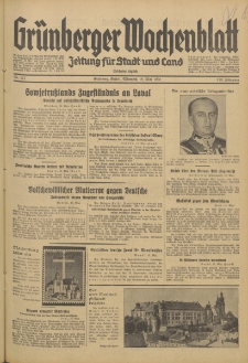 Grünberger Wochenblatt: Zeitung für Stadt und Land, No. 112. (15. Mai 1935)
