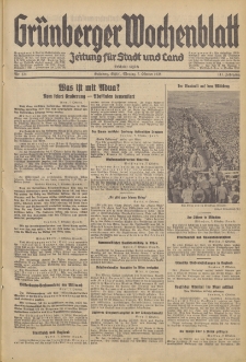 Grünberger Wochenblatt: Zeitung für Stadt und Land, No. 234. (7. Oktober 1935)