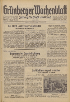 Grünberger Wochenblatt: Zeitung für Stadt und Land, No. 243. (17. Oktober 1935)